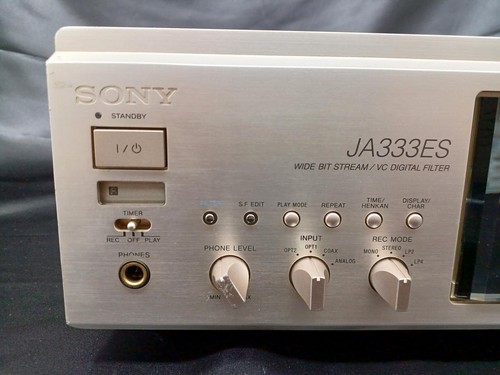 Junk sony mds ja333es - junk, silver